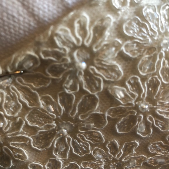 Galina tea length gown w tulle skirt sz 10 - Picture 8 of 8